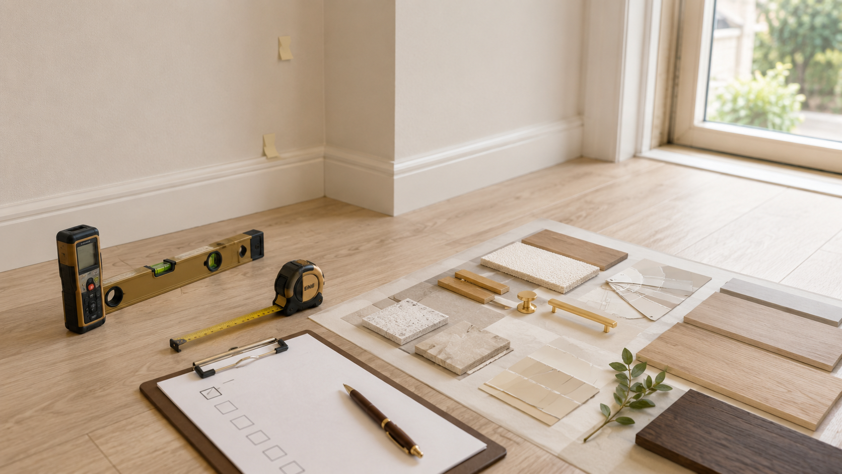 Property defect inspection and design confirmation