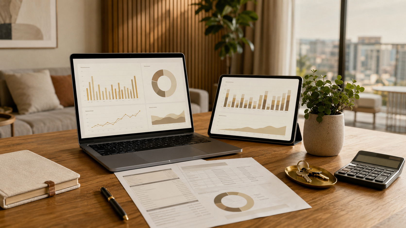 Monthly rental performance reporting and optimisation